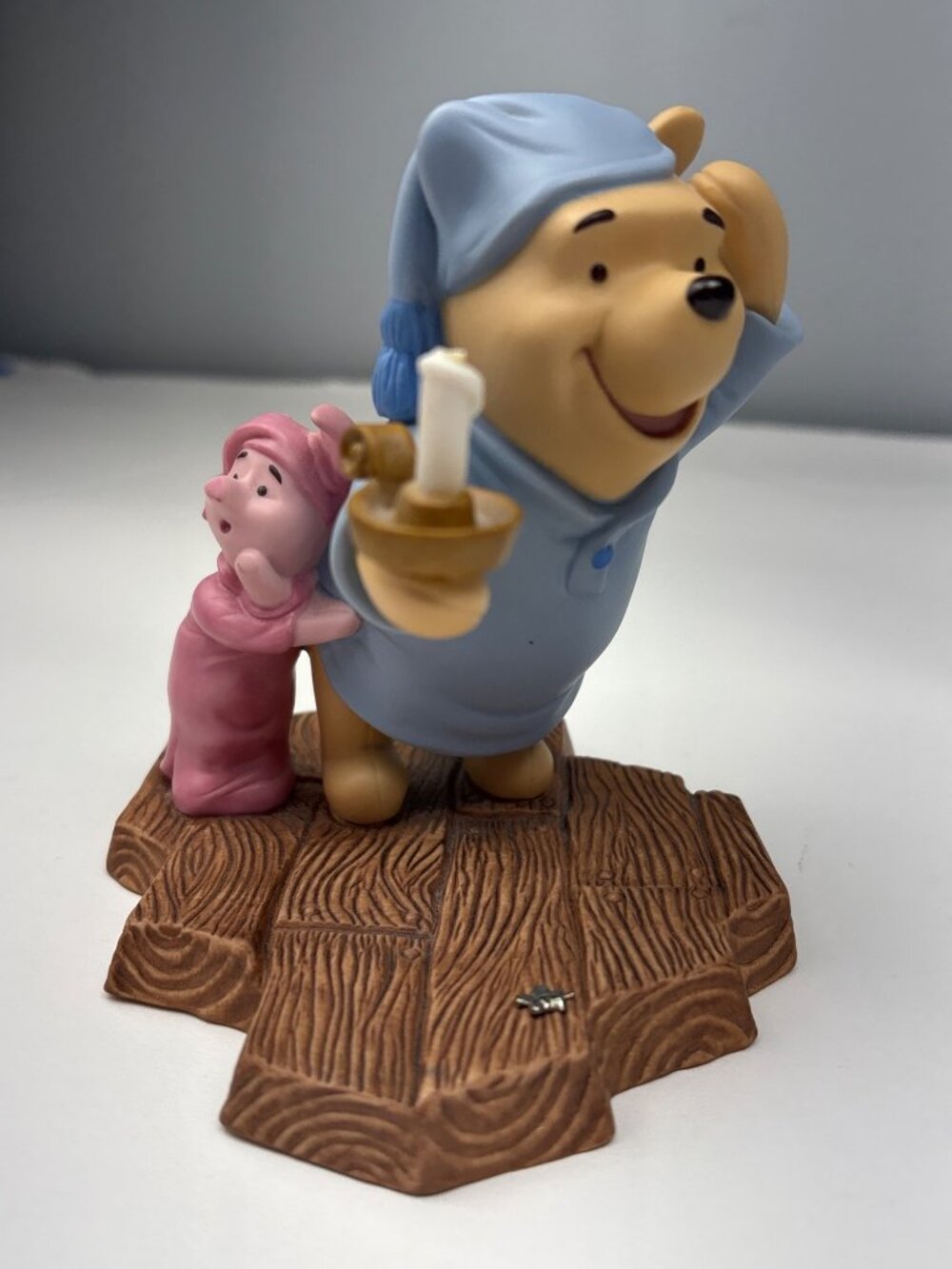 Disney Pooh & Piglet Figurine "May Friendship Always Light Your Way"